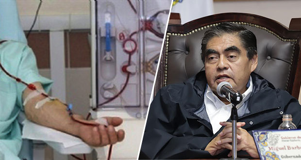Puebla tendrá hospitales para dar hemodiálisis gratis; hay 7 mil pacientes: Barbosa