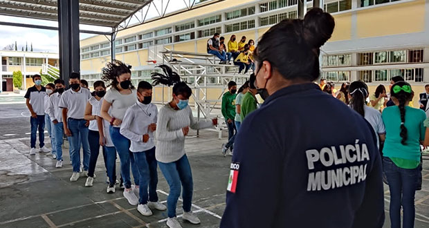 SSC de Cholula realiza jornada ciudadana para prevenir delitos
