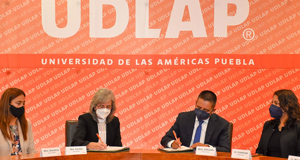 San Andrés Cholula y Udlap firman convenio de colaboración