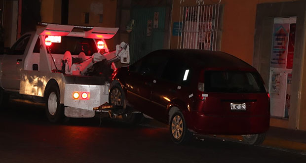San Pedro Cholula remite a 34 conductores en Operativo Alcoholímetro