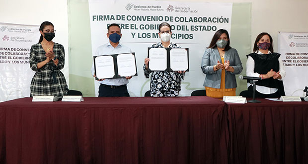 Segob Puebla y San Andrés atenderán violencia contra mujeres