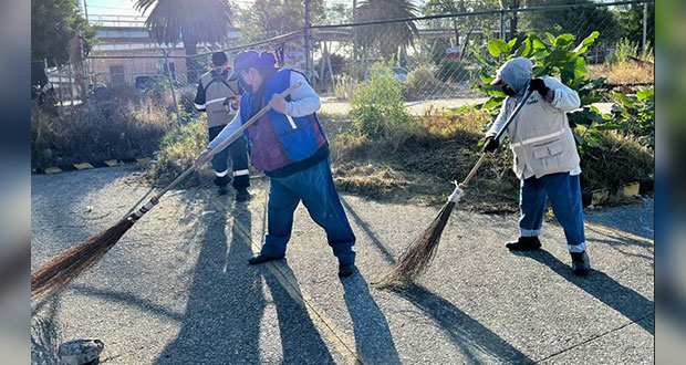 Sigue rehabilitación de vialidades; ahora en la 37 Norte
