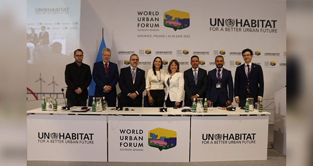 Tlatehui presenta trabajo de San Andrés en Foro Urbano en Polonia
