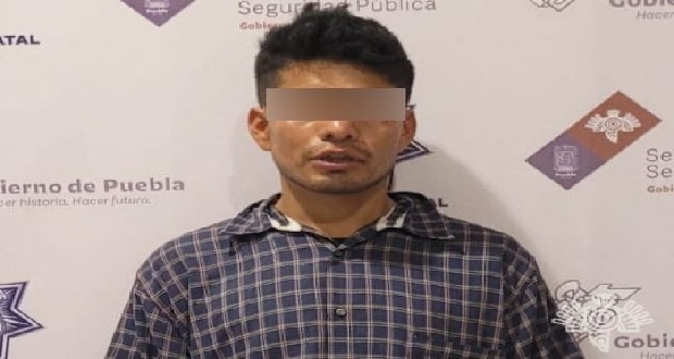 SSP detiene a sujeto por posesión de droga en Tehuacán