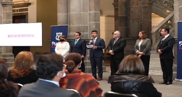 Atención de trámites notariales pasará de 20 a 7 días en Puebla capital
