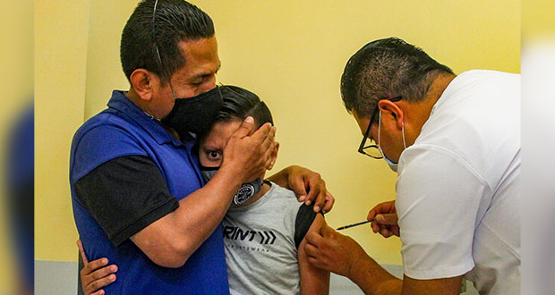 13 de julio inicia vacunación Covid para menores en región de Tehuacán