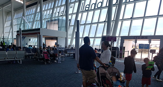 Aumentan 47% pasajeros del aeropuerto de Puebla en primer semestre
