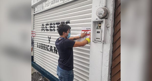 Ayuntamiento de Puebla clausura 13 negocios en zona de la 46 poniente