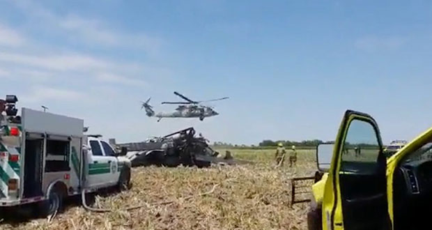 Caída de helicóptero de Marina deja 14 muertos; “aún no hay nexo con Caro”