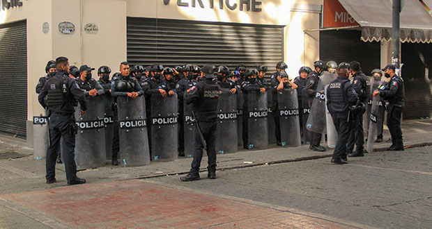 Canirac respalda operativos contra ambulantes en Puebla capital