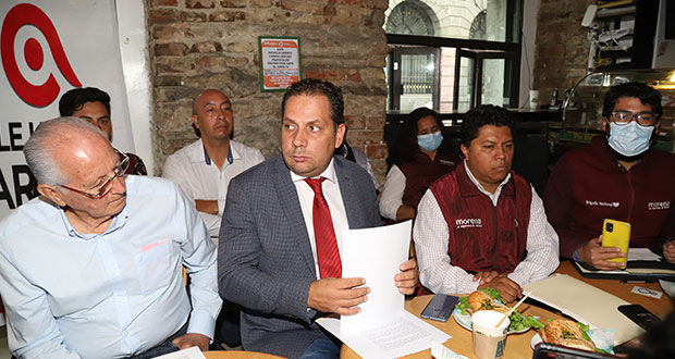 Carvajal llama a aspirantes a dirigir Morena en Puebla a destaparse