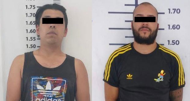 Detienen en San Andrés Cholula a 2 por delitos contra la salud