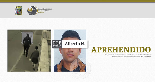 FGE captura a hombre grabado abusando de niña en calle de Puebla