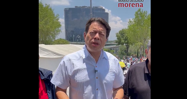 Incidentes en elección de Morena, causados por ajenos, acusa Delgado