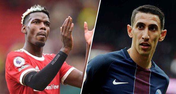 Juventus presenta a Di Maria y Pogba como sus refuerzos