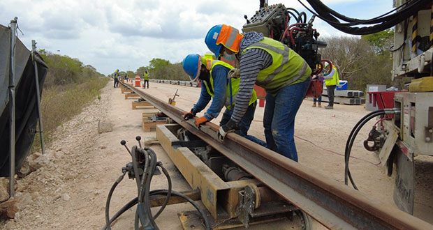 Obras del Tren Maya siguen con declaratoria de seguridad nacional