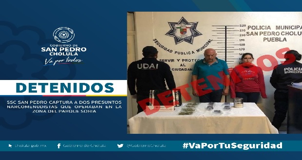 Capturan a 2 narcomenudistas que operaban en zona de Parque Soria