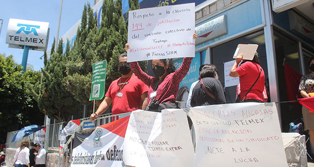 Puebla se une a huelga de Telmex; suspenden oficinas y estos servicios 