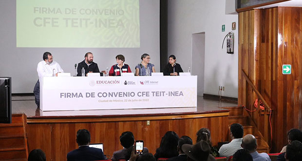 SEP y CFE acuerdan dar internet para educación de adultos