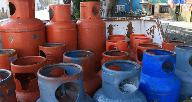 ¡Baja precio de tanque de gas LP! Se venderá en $403.8 en Puebla capital