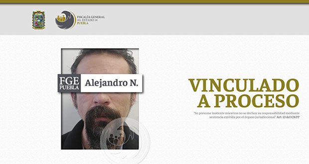 Vinculan a proceso a sujeto que abusó de su hijastra en Puebla