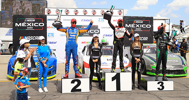 Xavi Razo se lleva el GP en Puebla de la Nascar México Series 2022
