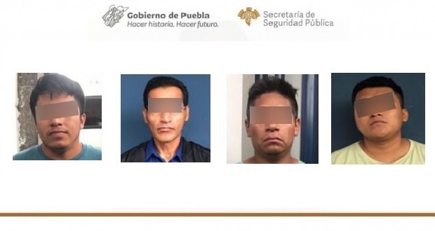 En Amozoc, detienen a 4 personas por tráfico de 133 migrantes
