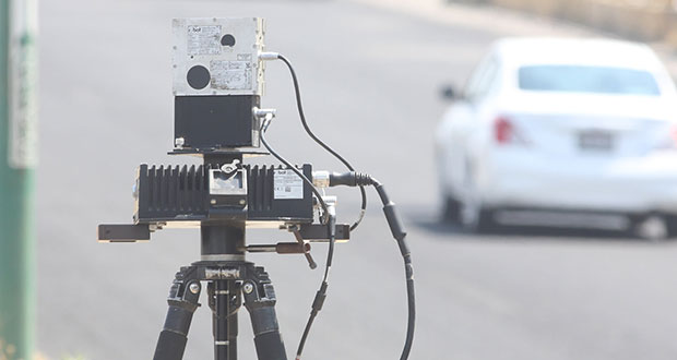A fin de mes, operarán cinemómetros en Puebla para regular velocidad: Rivera