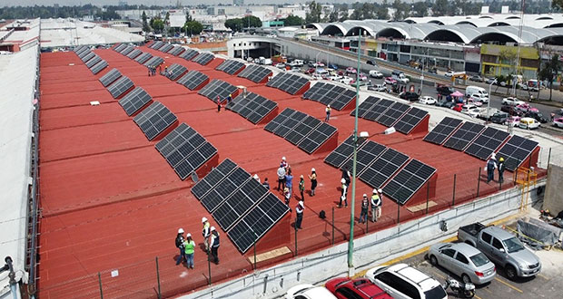 Ahorrará 70 mdp planta solar en Central de Abasto de CDMX: Sheinbaum