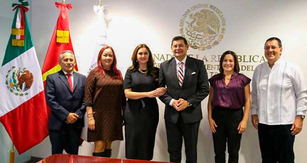 Alejandro Armenta, firme como presidente de Mesa Directiva del Senado