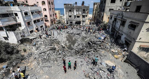 ONU condena asedio de Israel a Gaza; Israel sigue bombardeando Gaza