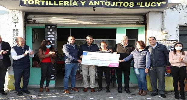 Ayuntamiento de Puebla entrega apoyo 500 del programa “Créditos Contigo”  