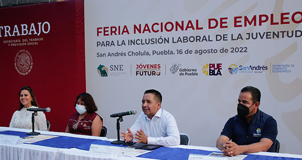 Ayuntamiento de San Andrés Cholula celebrará segunda feria de empleo