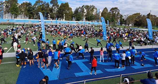 BUAP capta talentos deportivos en CU; asisten 1,594 atletas