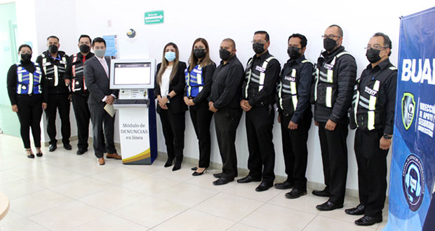 BUAP y FGE instalan módulos de denuncia en sedes de universidad