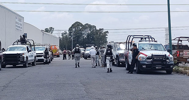 Cinco personas graves por explosión en toma clandestina de gas en Cuautlancingo