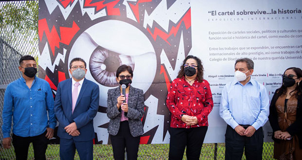 Con exposición, Arquitectura, de BUAP, destaca importancia del cartel 