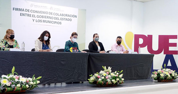 Contra violencia de género, Segob y Huejotzingo firman convenio