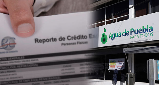 Dan suspensión a usuaria para que Agua de Puebla la quite de buró de crédito
