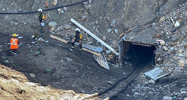 Con “barrera”, buscan parar flujo de agua a mina El Pinabete