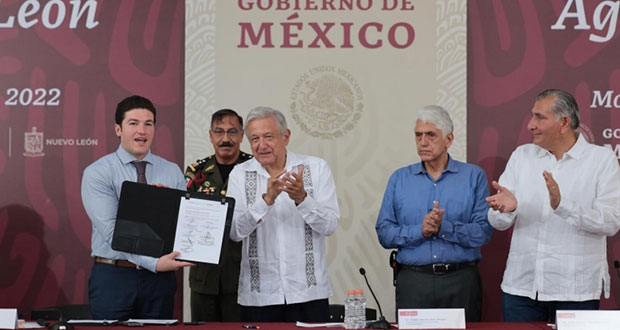 Federación y Nuevo León acuerdan acueducto para abastecer a Monterrey  
