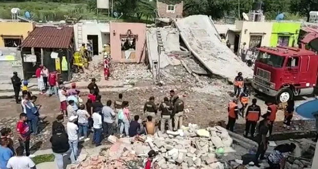 GN asiste a familias afectadas por explosión de gas LP en Guanajuato