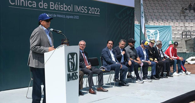 IMSS abre clínica de béisbol para apoyar a jóvenes talentos en país