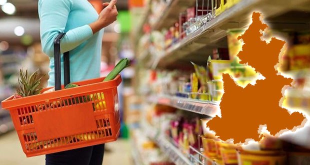 Inflación en Puebla en 1Q de agosto, del 8.18%; por debajo de la nacional