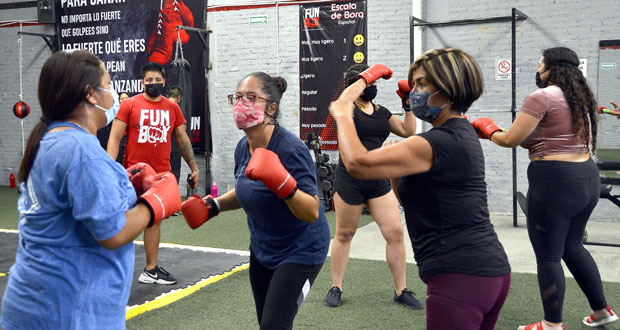 Investigadores de la BUAP plantean combatir obesidad con boxeo 