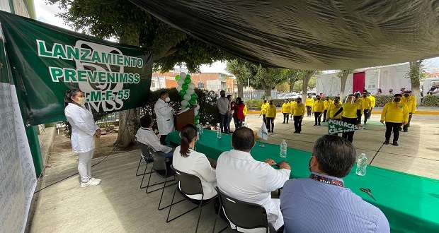 IMSS en Puebla se suma a campaña para prevenir enfermedades crónicas