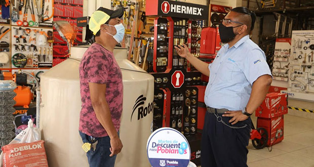 “Martes de Descuentos para Poblanos” registra más de mil comercios afiliados
