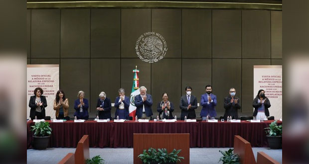 México recibe visita de la ONU sobre derechos de personas desplazadas