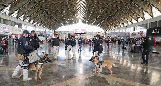 Operativo “Visitante Seguro” beneficia a 40 mil usuarios en Puebla