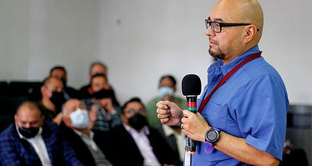 SMT instala mesa de trabajo para prevención de accidentes en Puebla